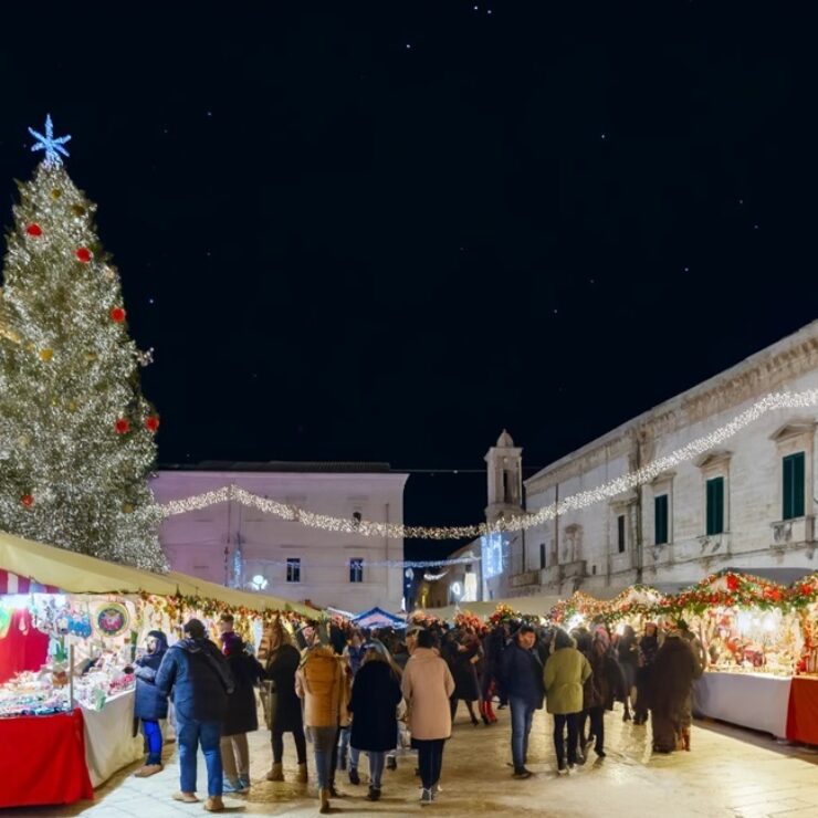 Wo kann man die Weihnachtsmärkte in Apulien besuchen?